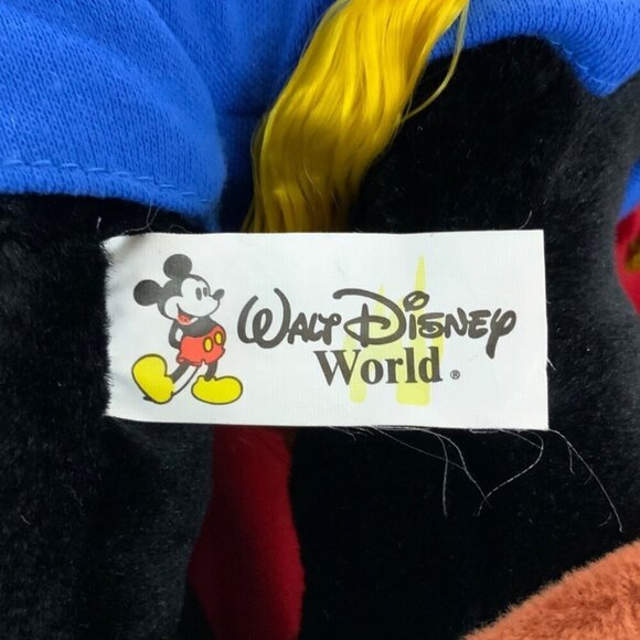 Walt Disney World Sorcerer Mickey Mouse Plush 18 inch Stuffed Toy Fantasia - Picture 7 of 9